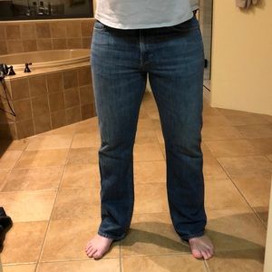 Men’s BANANA REPUBLIC straight cut jeans sz 34x34